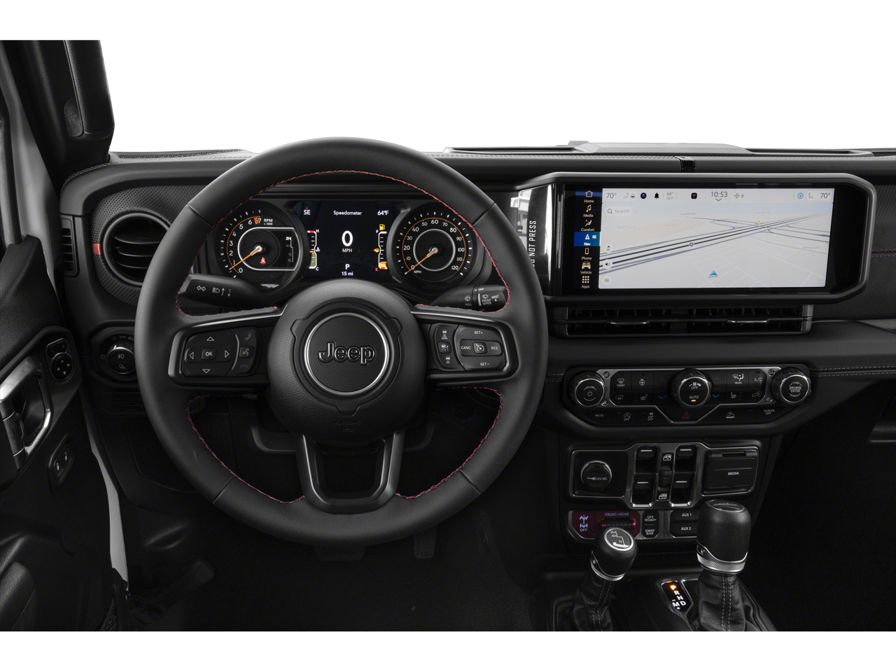 2025 Jeep Gladiator — interior view