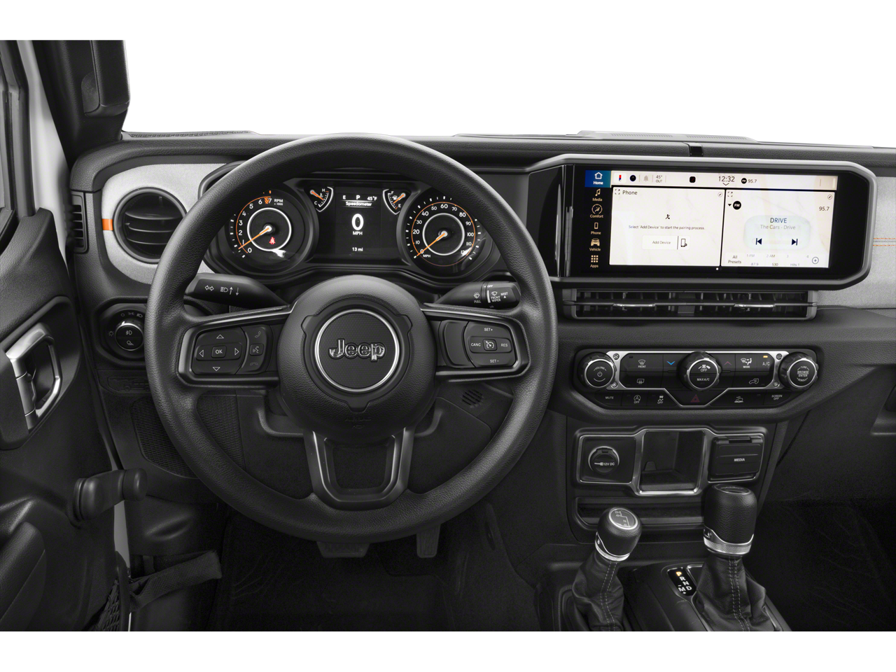 2025 Jeep Gladiator — interior view