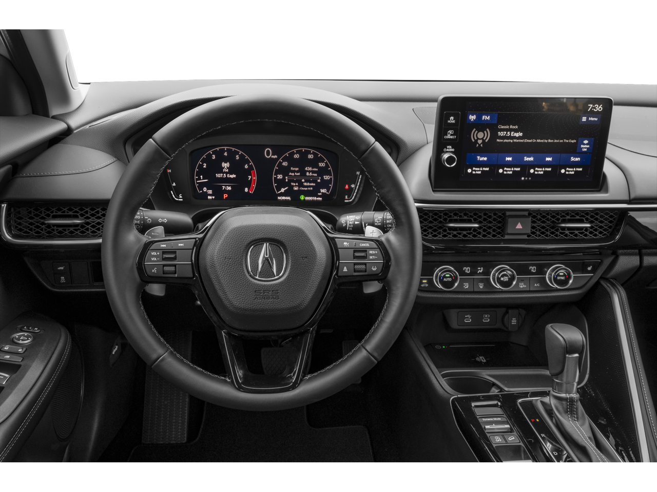 2026 Acura ADX — interior view