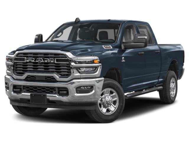 2026 RAM 2500 Big Horn 4x4 Crew Cab 8' Box in Forged Blue Metallic — front three-quarter view