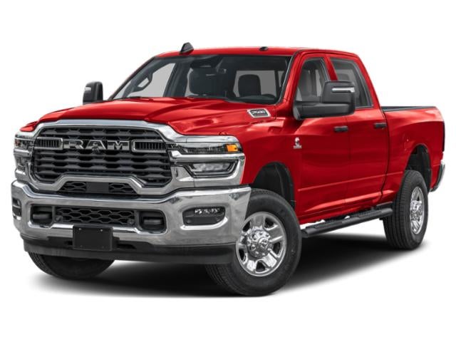 2026 RAM 2500 Big Horn 4x4 Crew Cab 6'4 Box in Flame Red Clearcoat — front three-quarter view