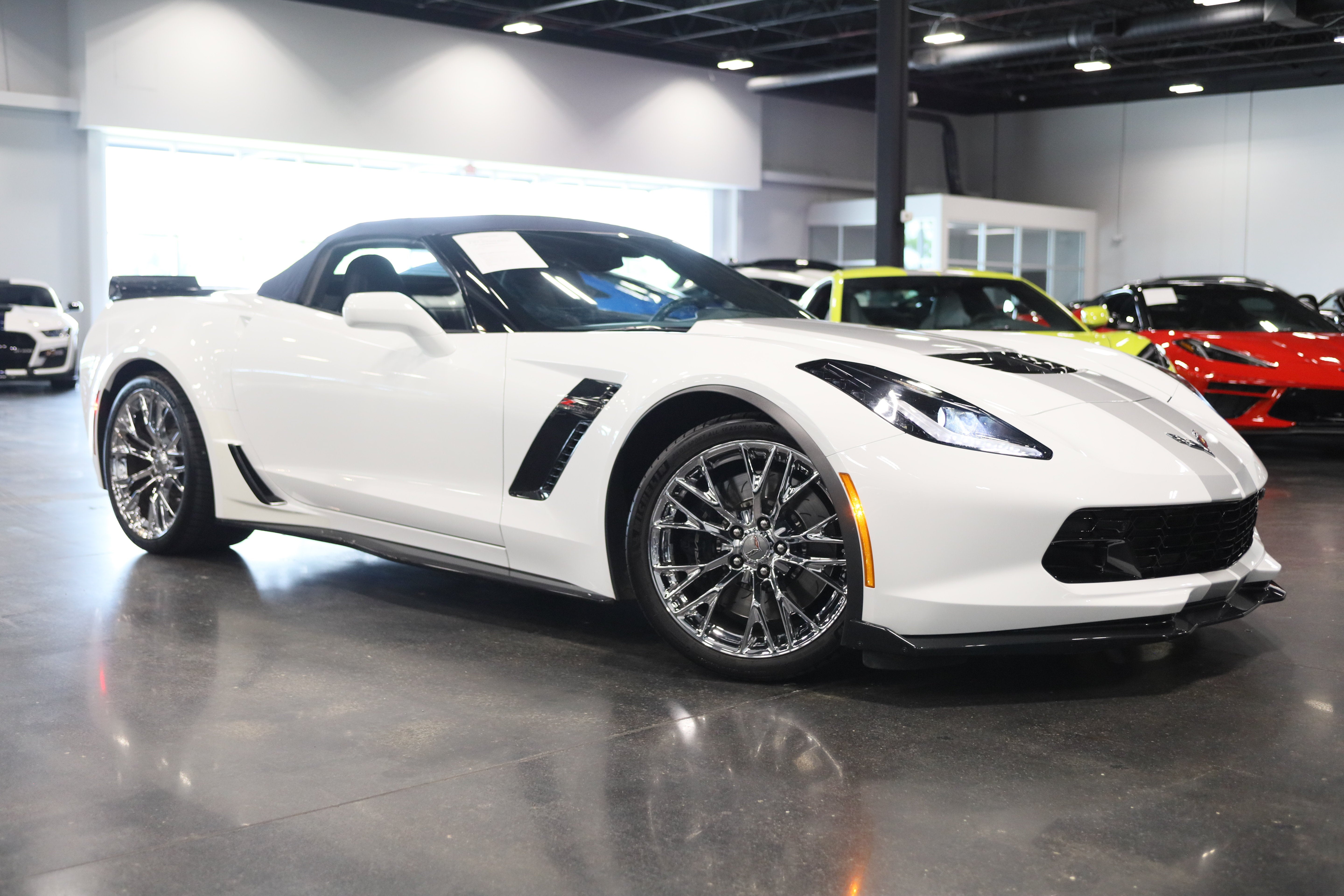 2016 Chevrolet Corvette — side profile view