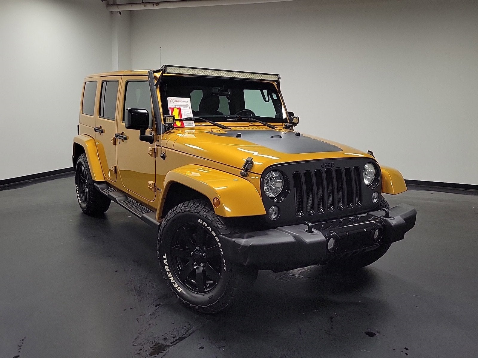 2014 Jeep Wrangler — interior view