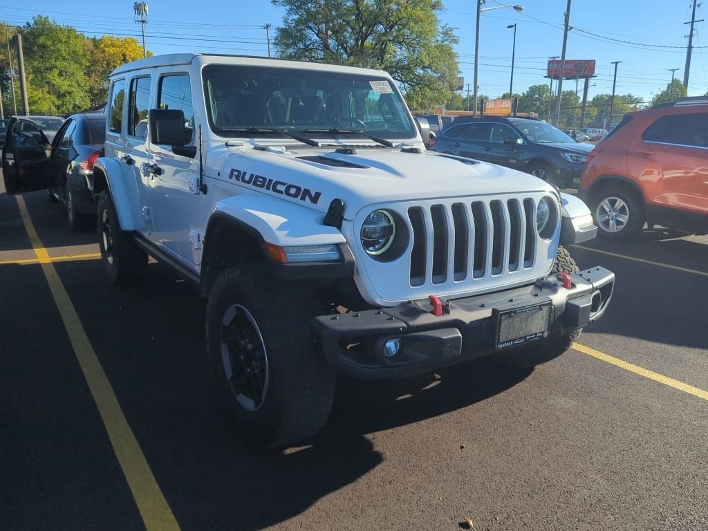 2021 Jeep Wrangler — rear three-quarter view