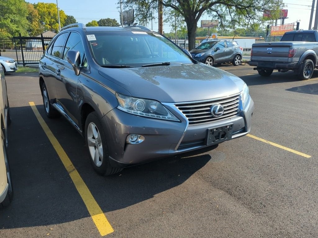 2015 Lexus RX — interior view