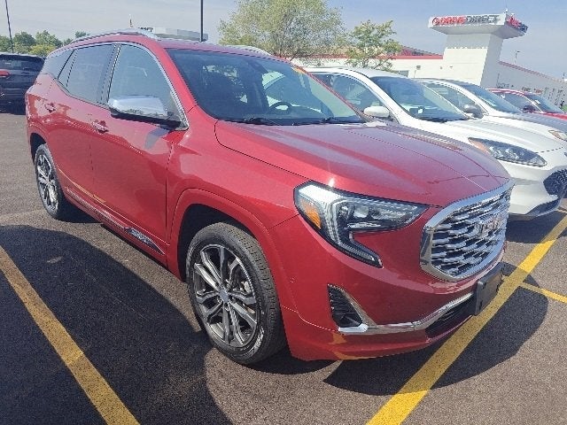 2019 GMC Terrain — rear three-quarter view