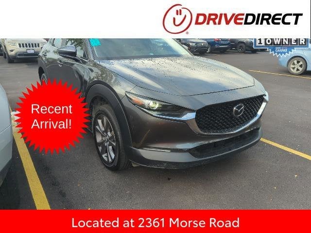 2023 Mazda Mazda CX-30 2.5 S Preferred Package in Machine Gray Metallic — front three-quarter view