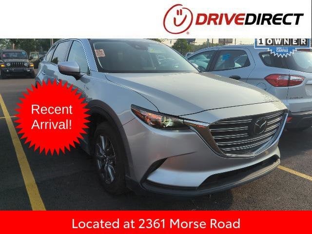 2019 Mazda Mazda CX-9 Sport in Sonic Silver Metallic — front three-quarter view