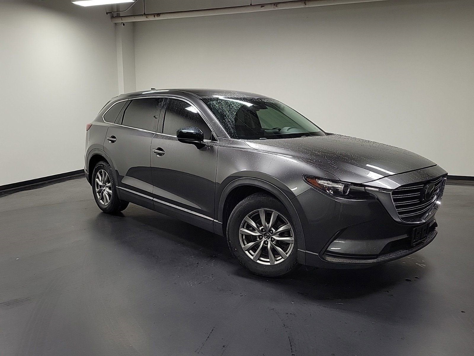2019 Mazda Mazda CX-9 Touring in Machine Gray Metallic — front three-quarter view