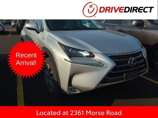 2015 Lexus NX 200t in Silver Lining Metallic — front three-quarter view