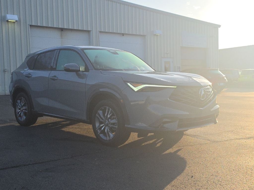 2025 Acura ADX Base in Urban Gray Pearl — front three-quarter view