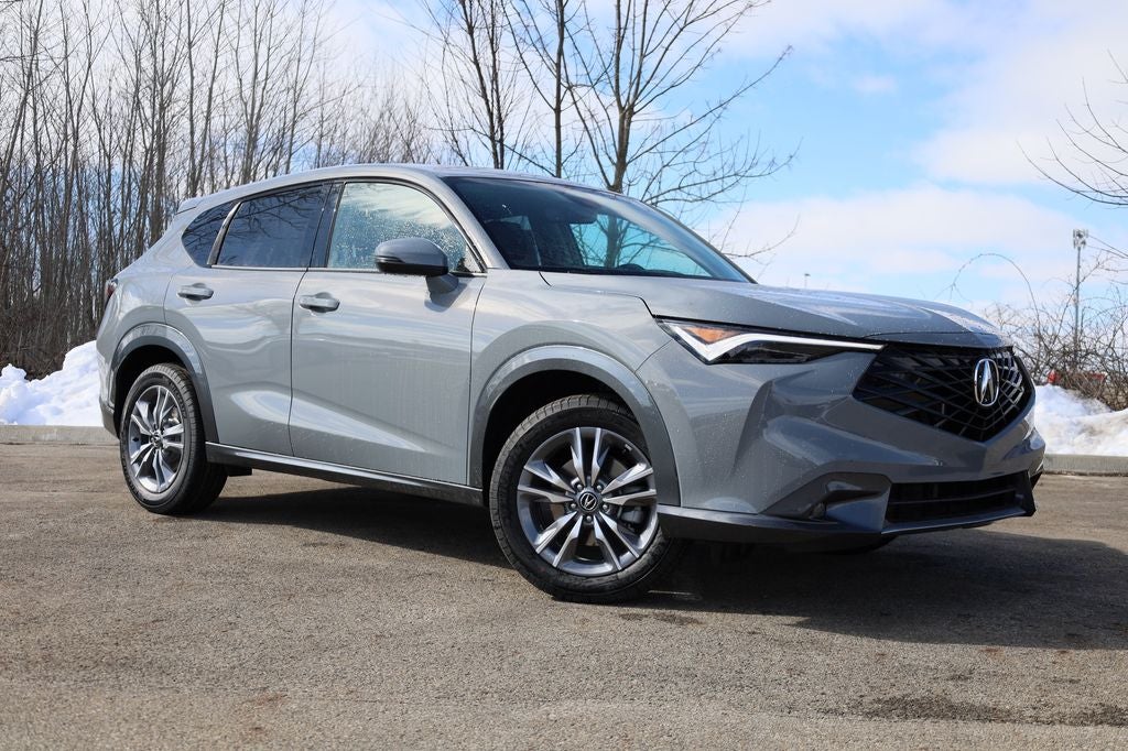 2026 Acura ADX Base in Urban Gray Pearl — front three-quarter view
