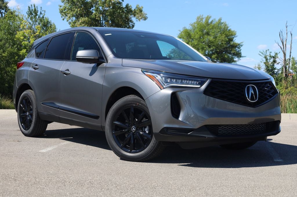 2026 Acura RDX Base SH-AWD in Liquid Carbon Metallic — front three-quarter view