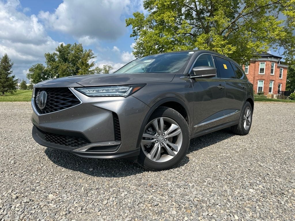 2026 Acura MDX Base SH-AWD in Liquid Carbon Metallic — front three-quarter view