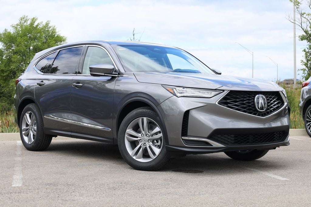 2026 Acura MDX Base SH-AWD in Liquid Carbon Metallic — front three-quarter view