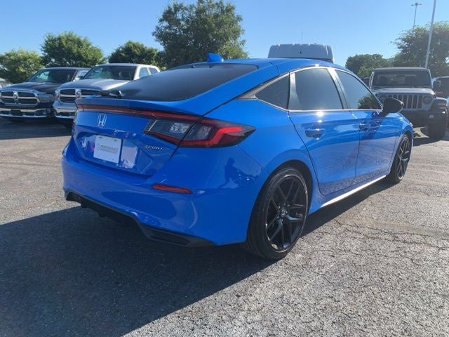 2022 Honda Civic — rear three-quarter view