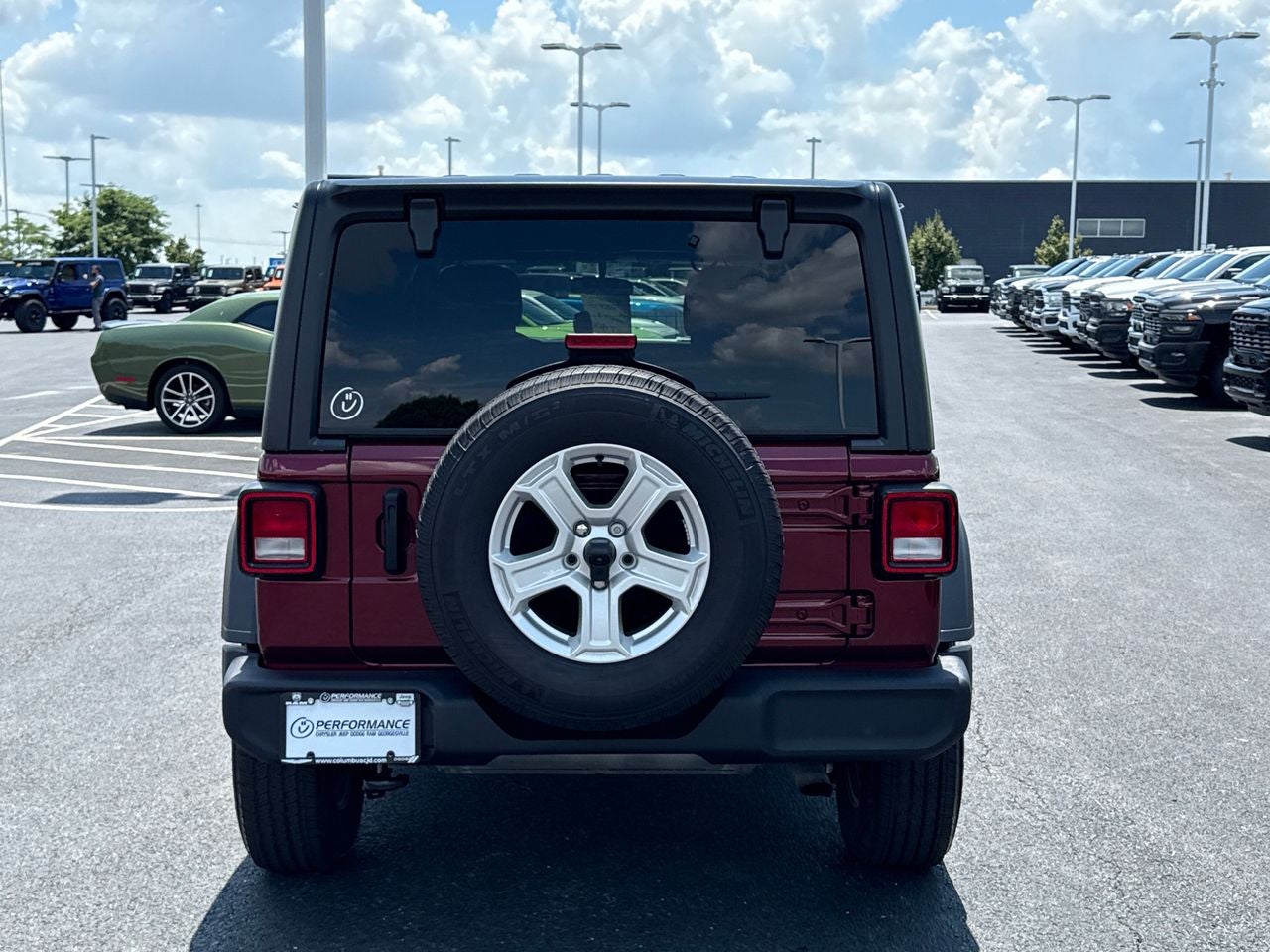 2021 Jeep Wrangler — interior view
