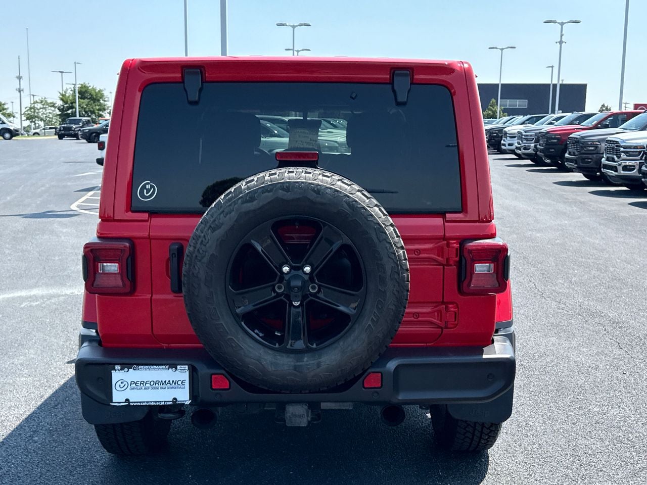 2021 Jeep Wrangler — interior view
