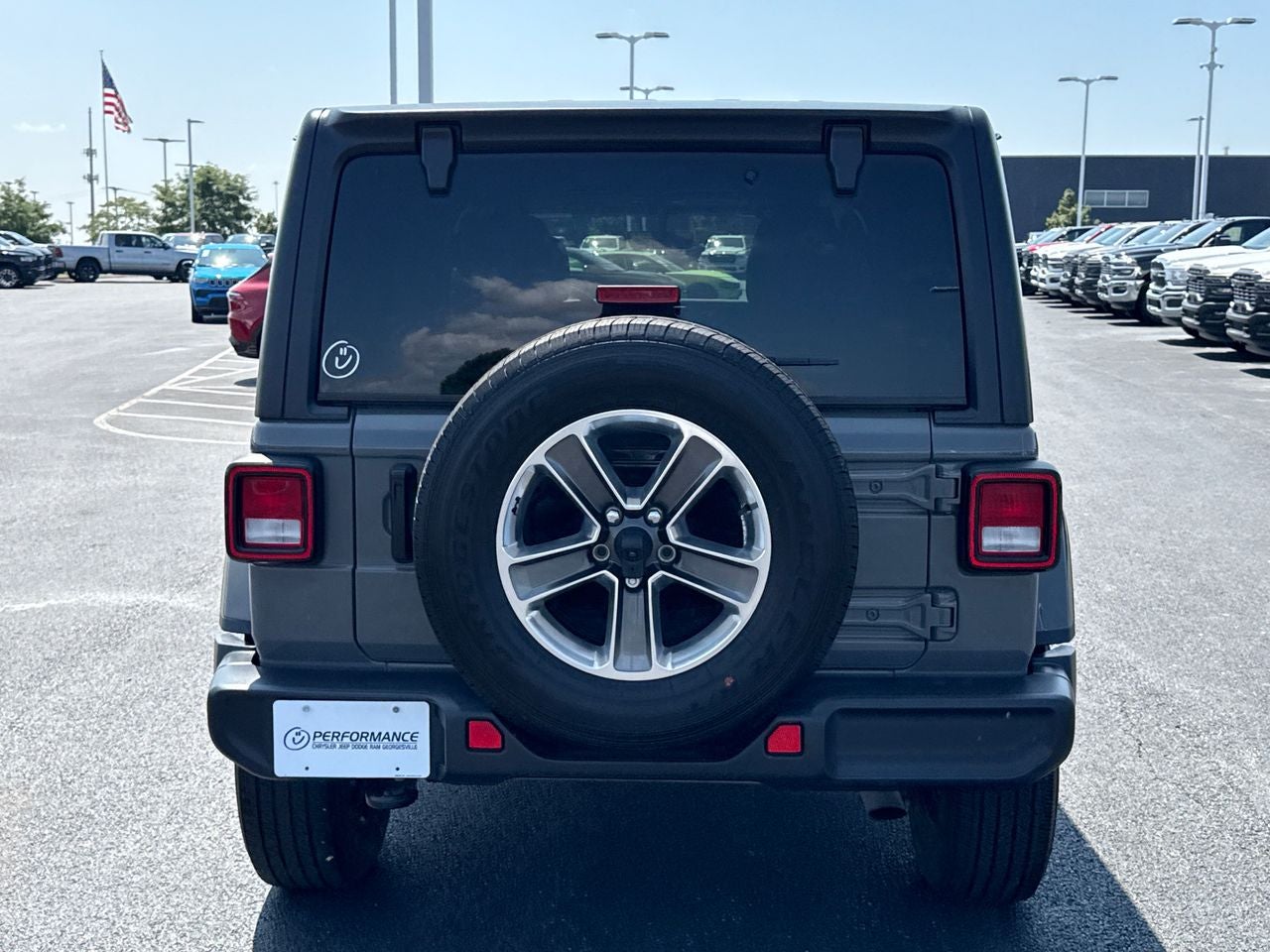 2021 Jeep Wrangler — interior view