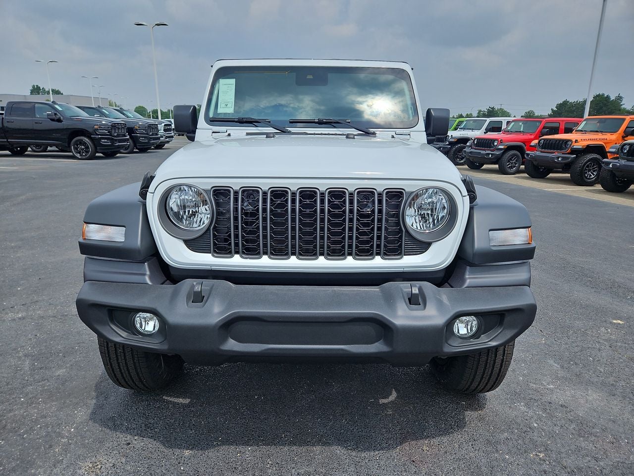 2025 Jeep Wrangler — side profile view