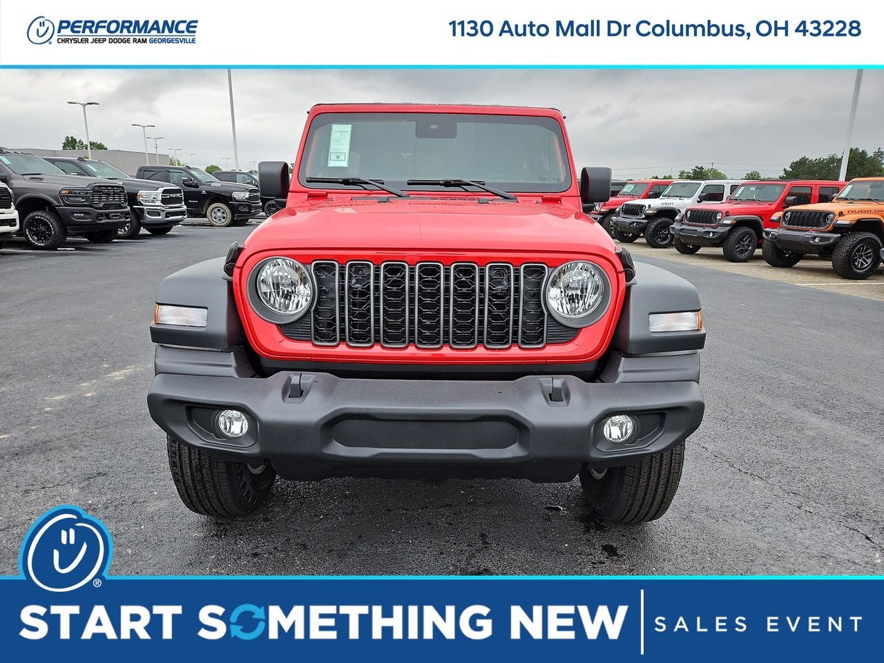 2025 Jeep Wrangler — side profile view