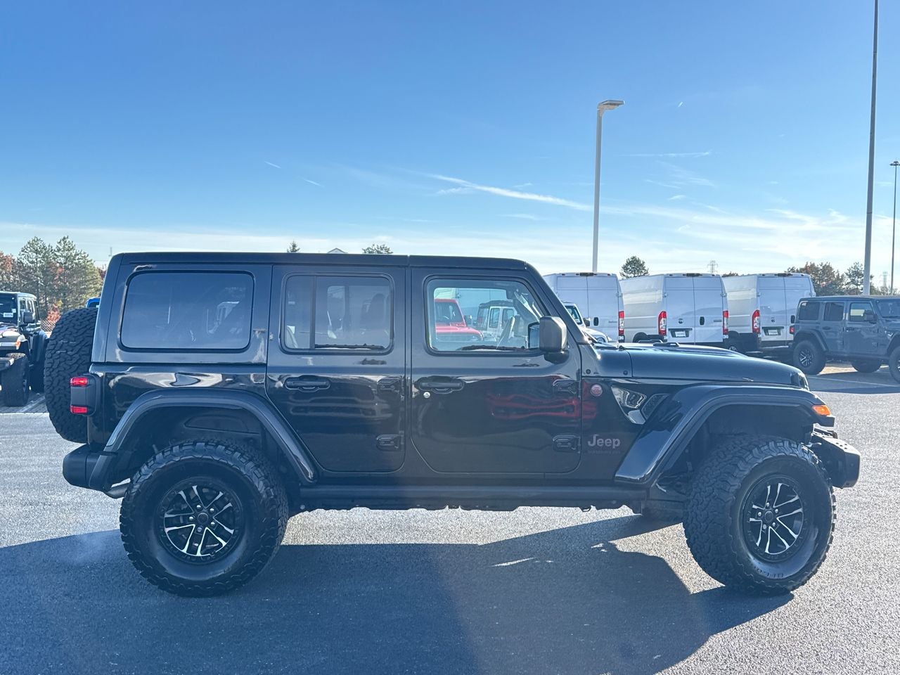 2024 Jeep Wrangler — side profile view