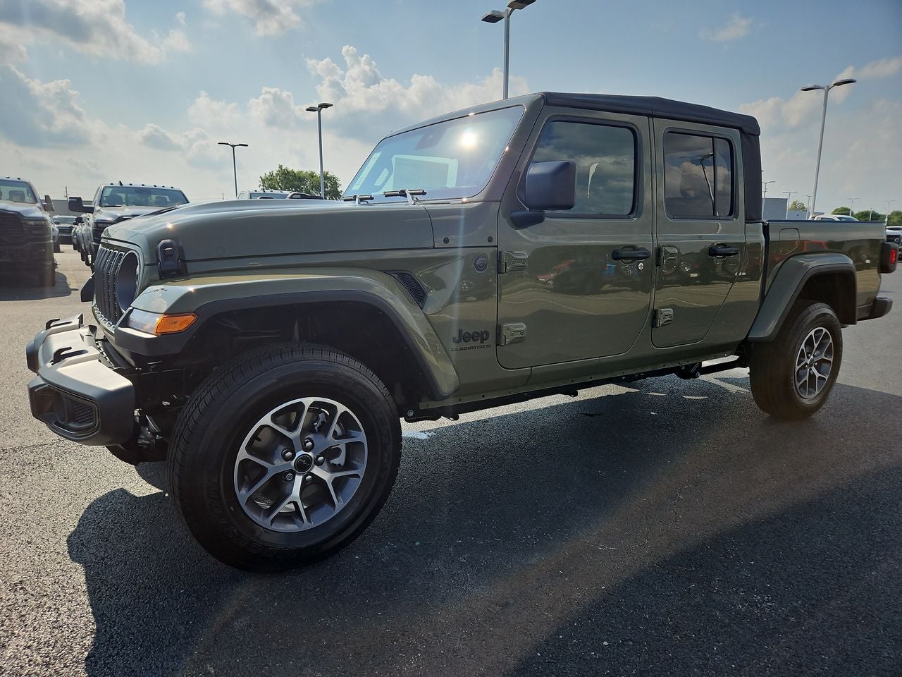 2025 Jeep Gladiator — rear three-quarter view
