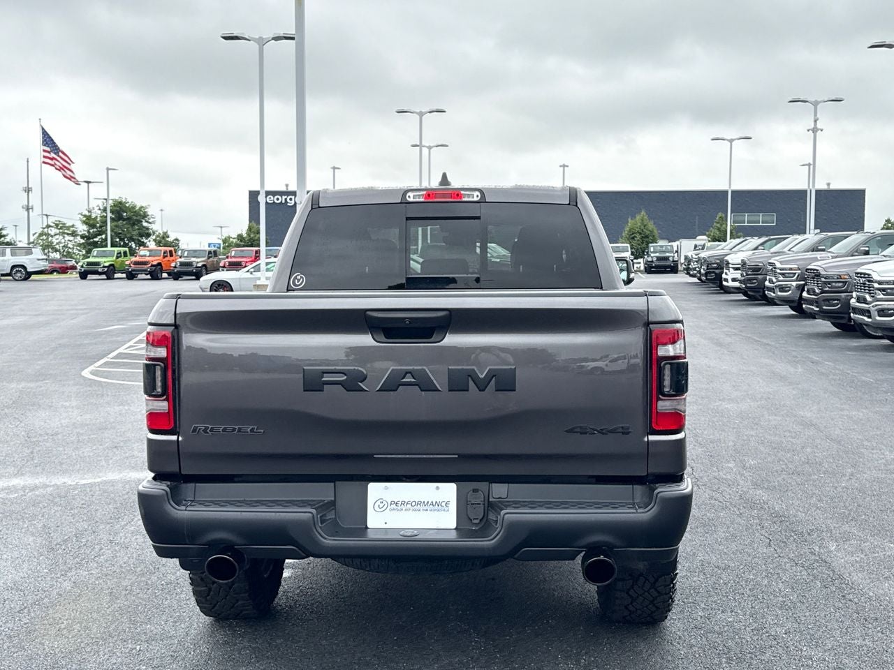2023 RAM 1500 — interior view