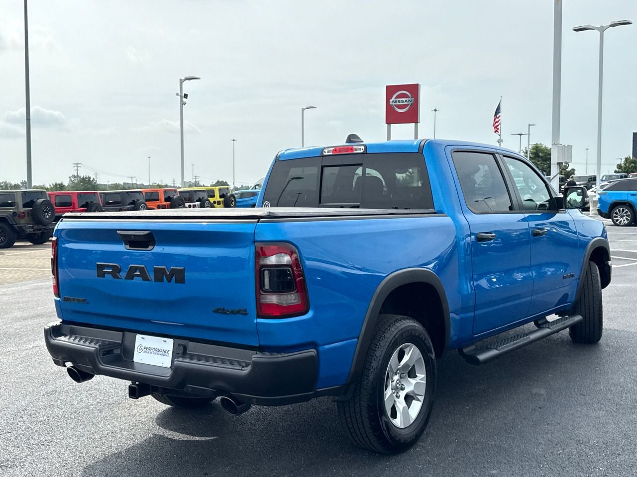 2024 RAM 1500 — rear three-quarter view