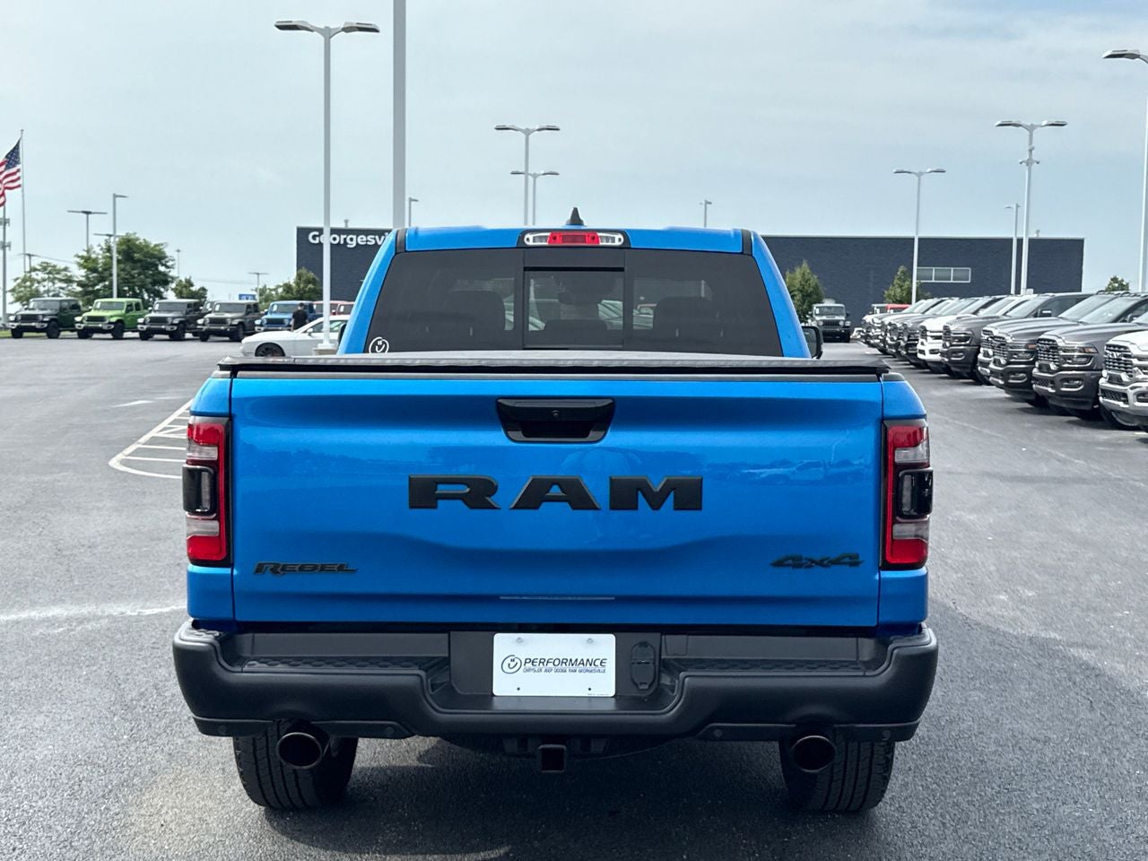 2024 RAM 1500 — interior view