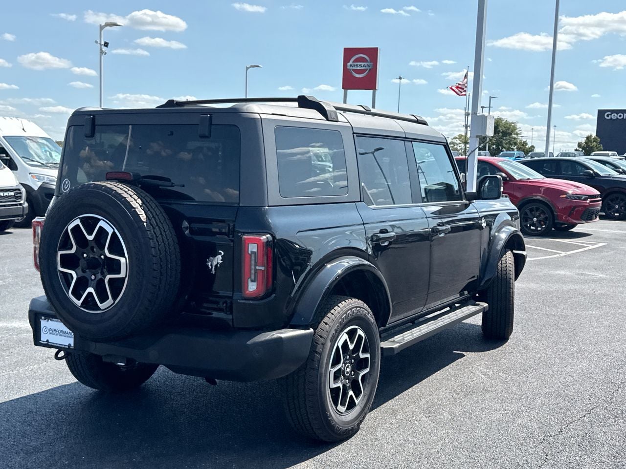 2024 Ford Bronco — rear three-quarter view