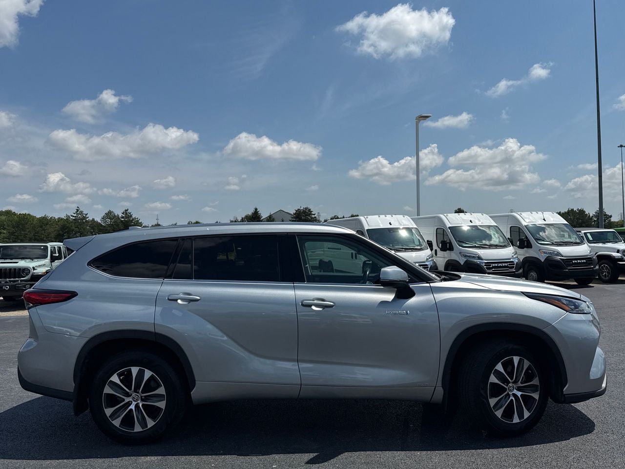2020 Toyota Highlander — side profile view