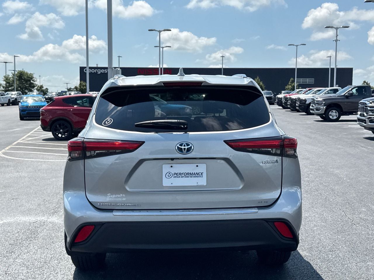 2020 Toyota Highlander — interior view