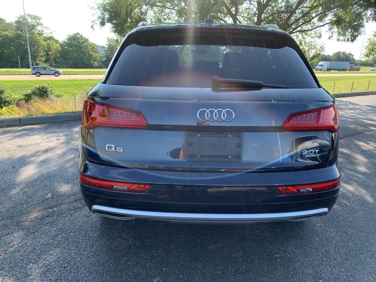 2018 Audi Q5 — interior view