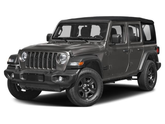 2026 Jeep Wrangler Sport S in Crystal Metallic — front three-quarter view