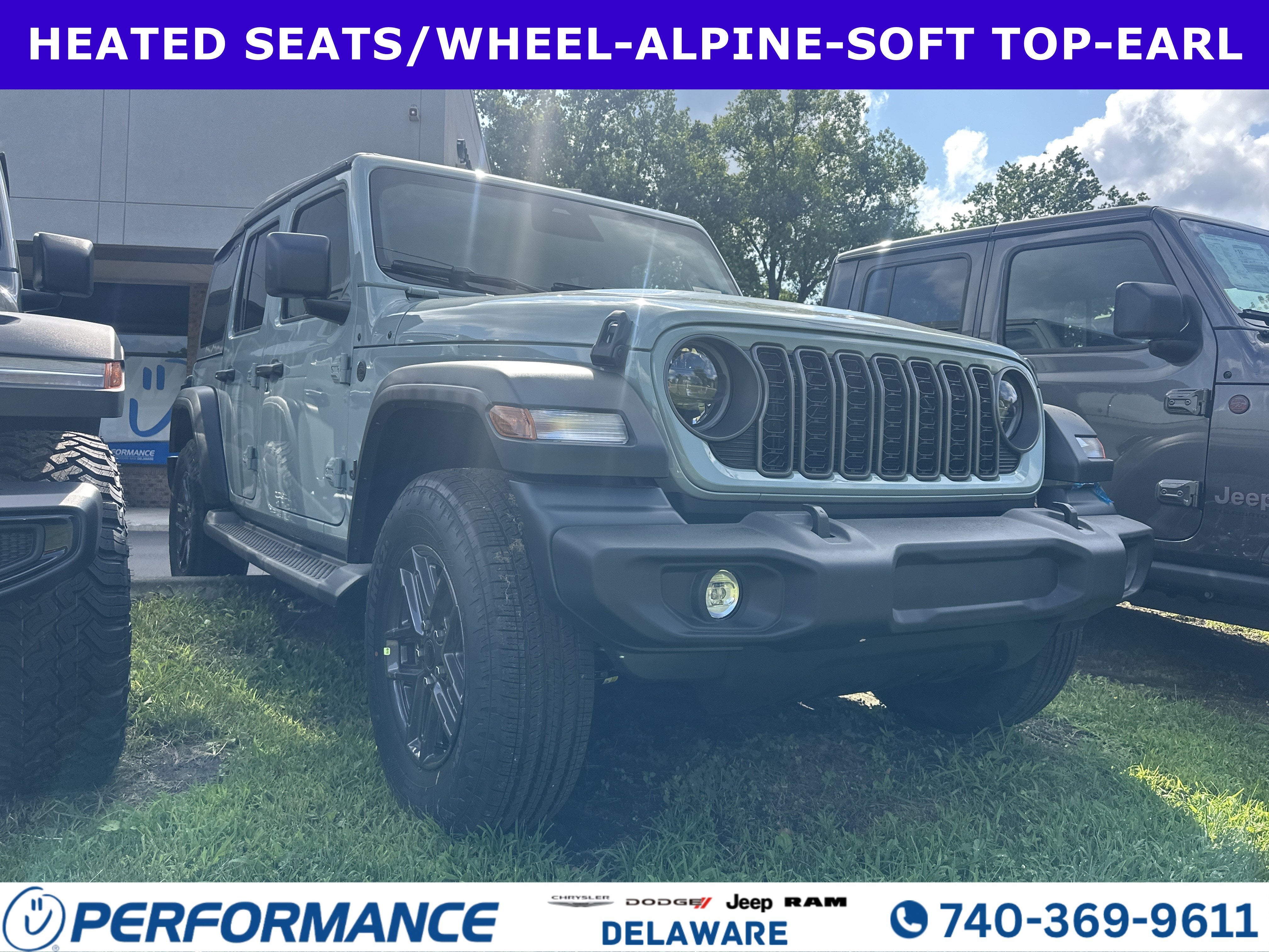 2026 Jeep Wrangler Sport in Other — front three-quarter view