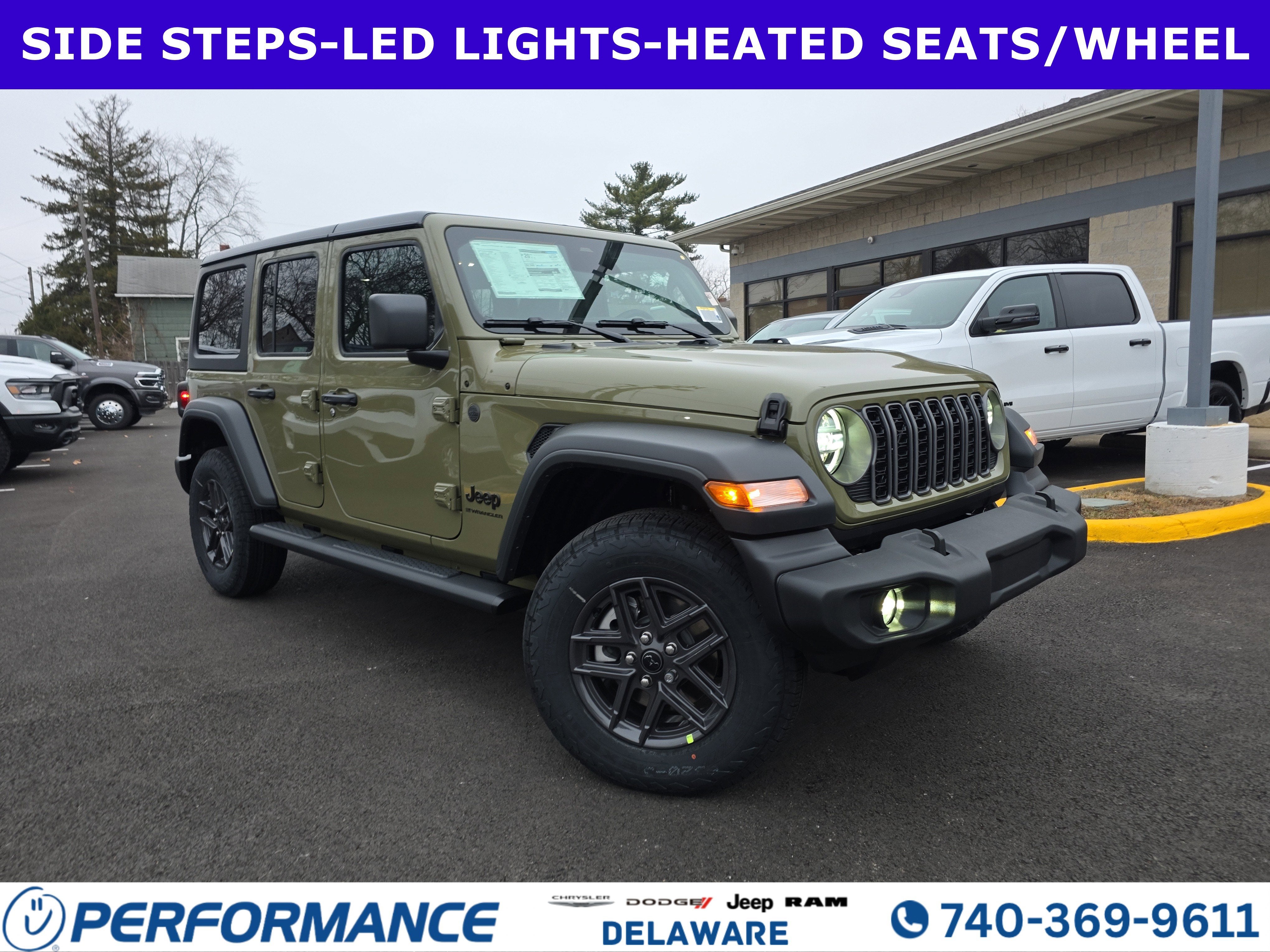 2026 Jeep Wrangler Sport S in 41 — front three-quarter view