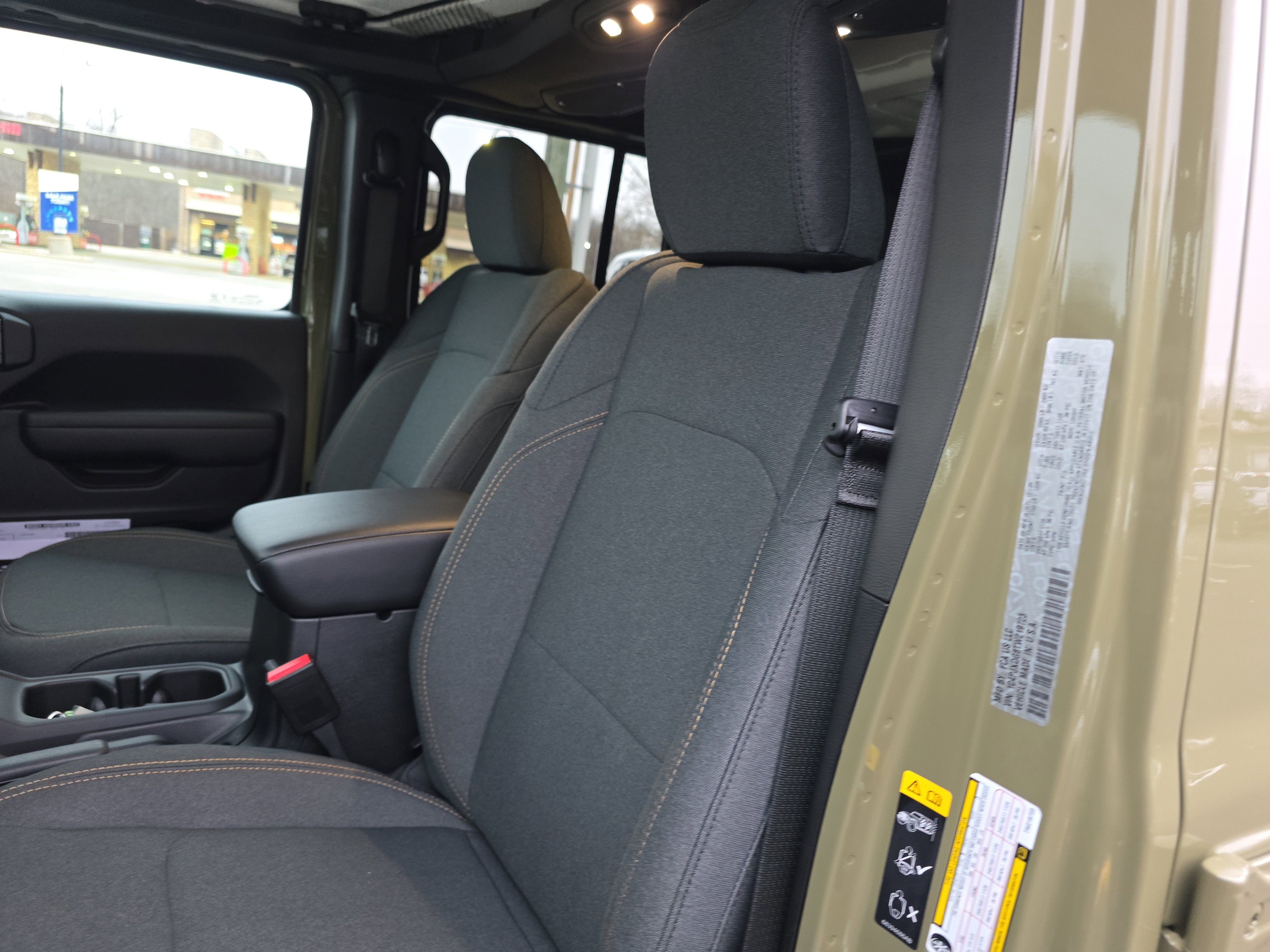 2026 Jeep Wrangler — interior view