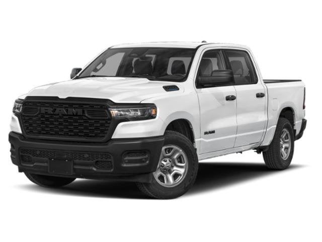 2026 RAM 1500 Tradesman in Bright White Clearcoat — front three-quarter view