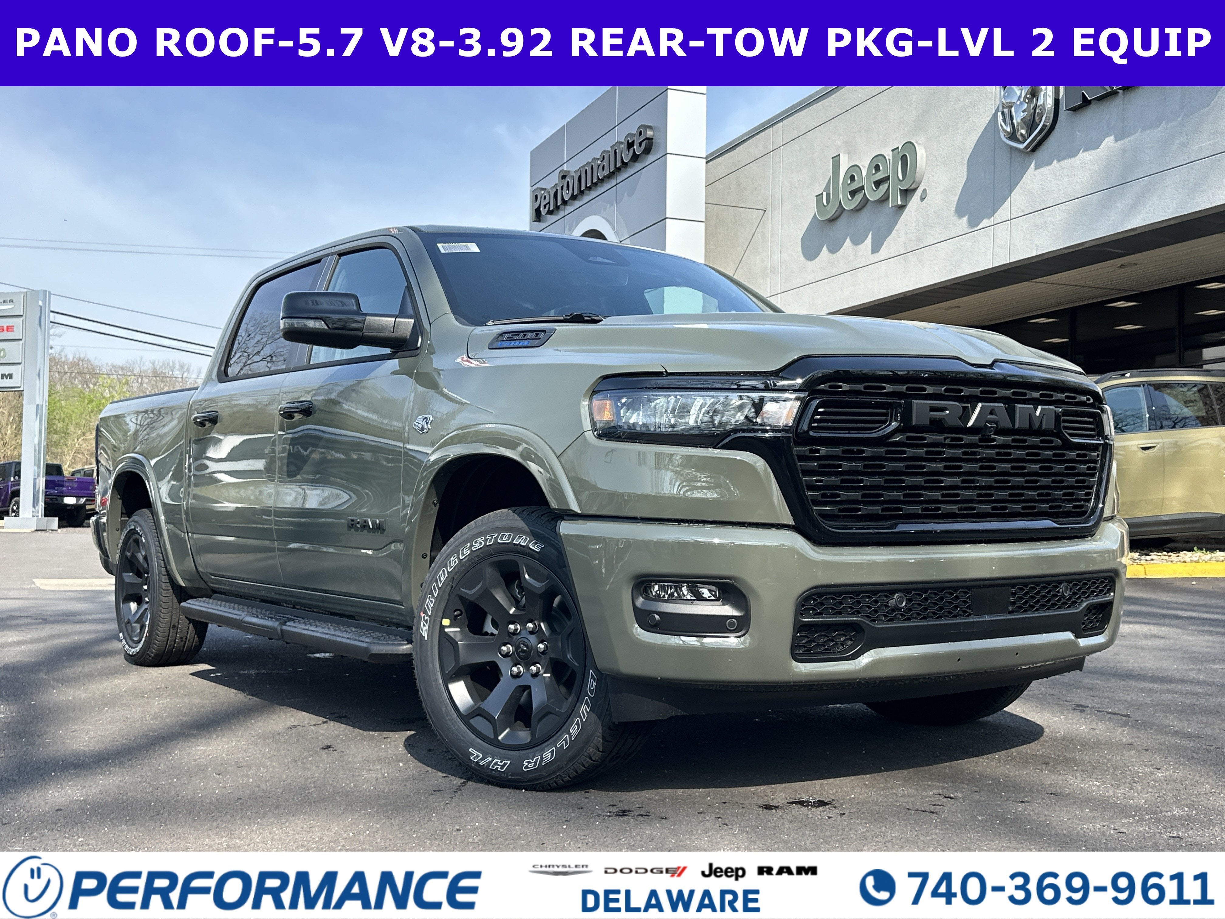2026 RAM 1500 Big Horn in Canyon Lake — front three-quarter view