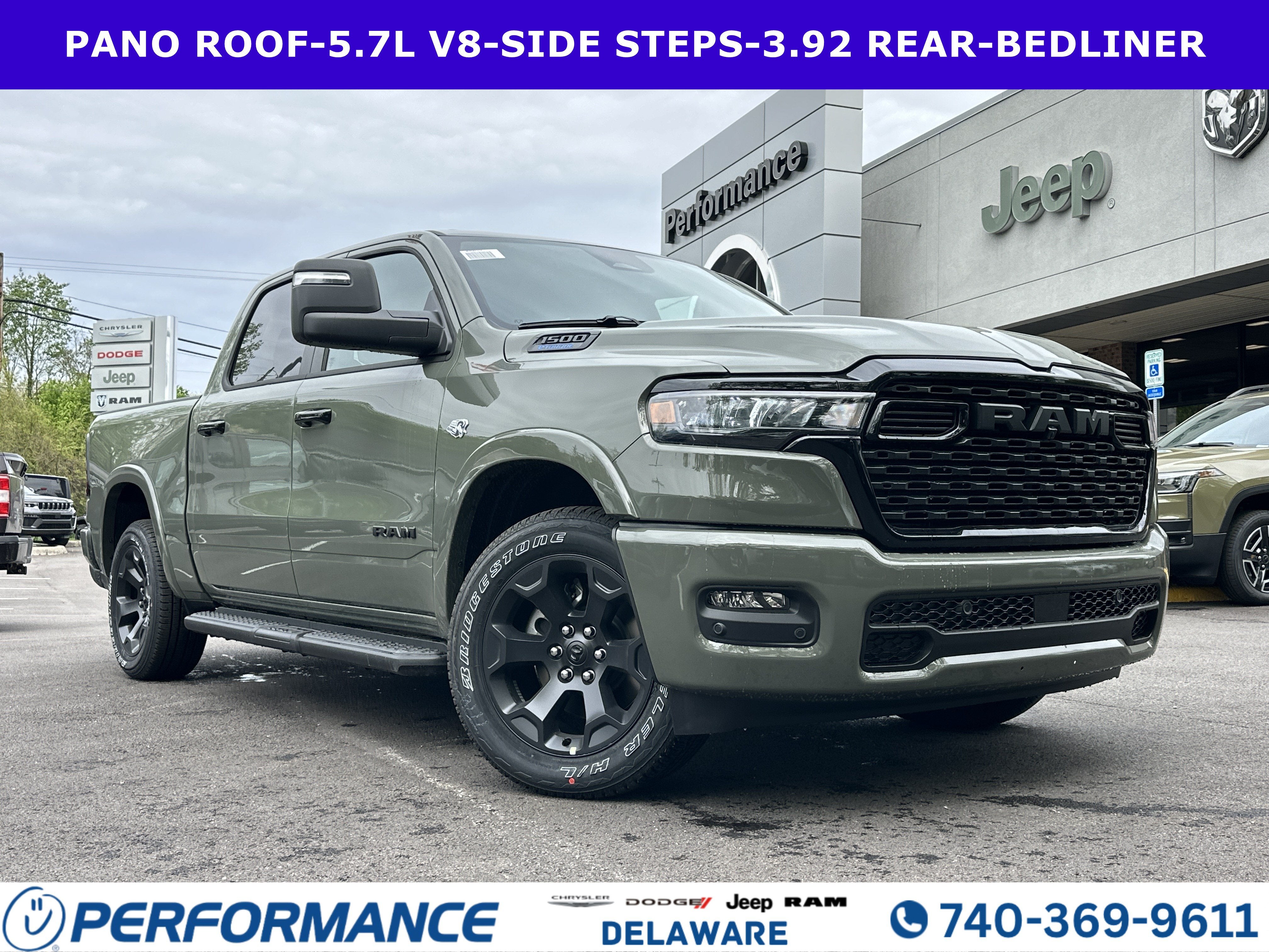 2026 RAM 1500 Big Horn in Canyon Lake — front three-quarter view