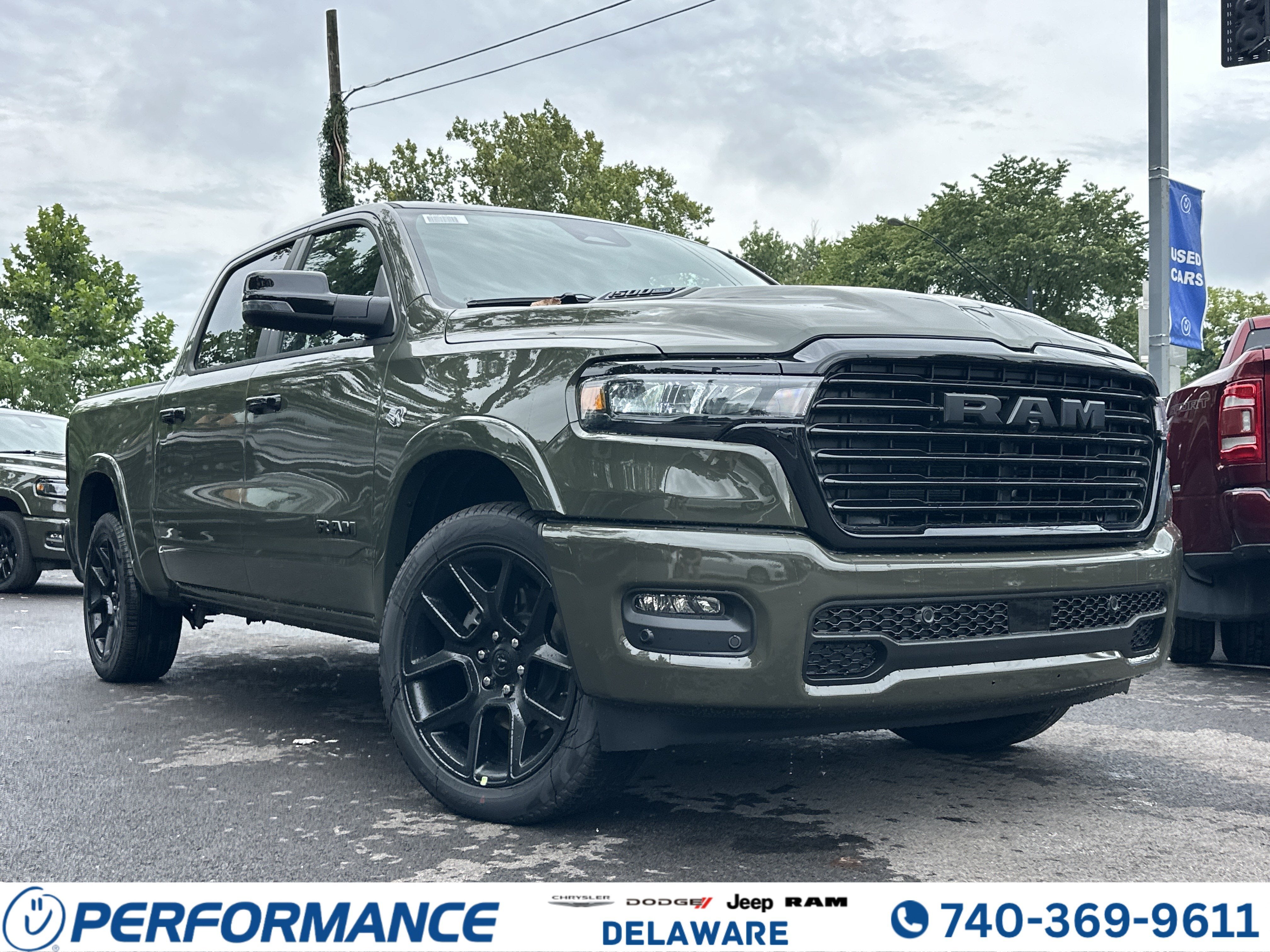 2026 RAM 1500 Laramie in Other — front three-quarter view