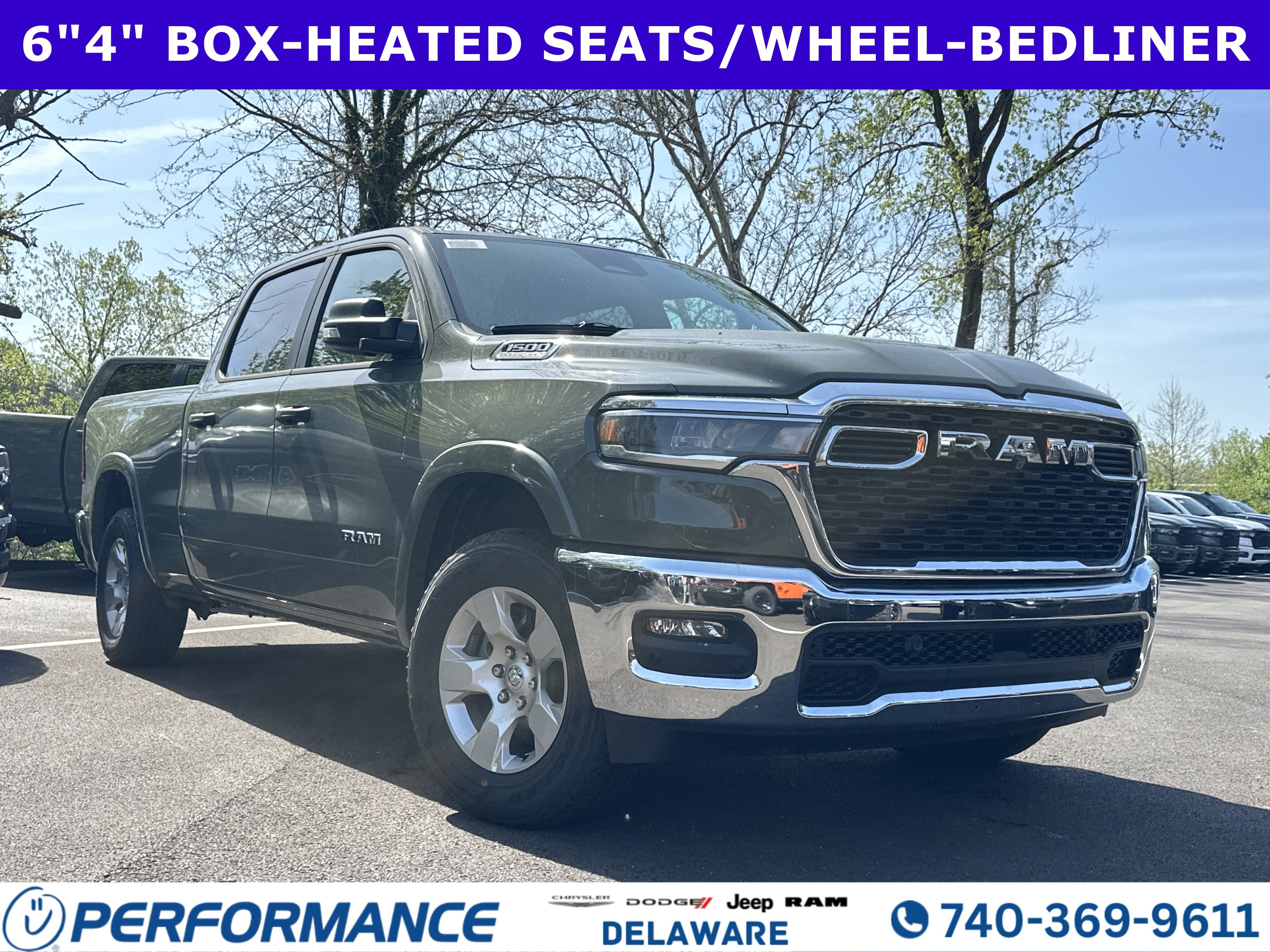 2026 RAM 1500 Big Horn in Canyon Lake — front three-quarter view