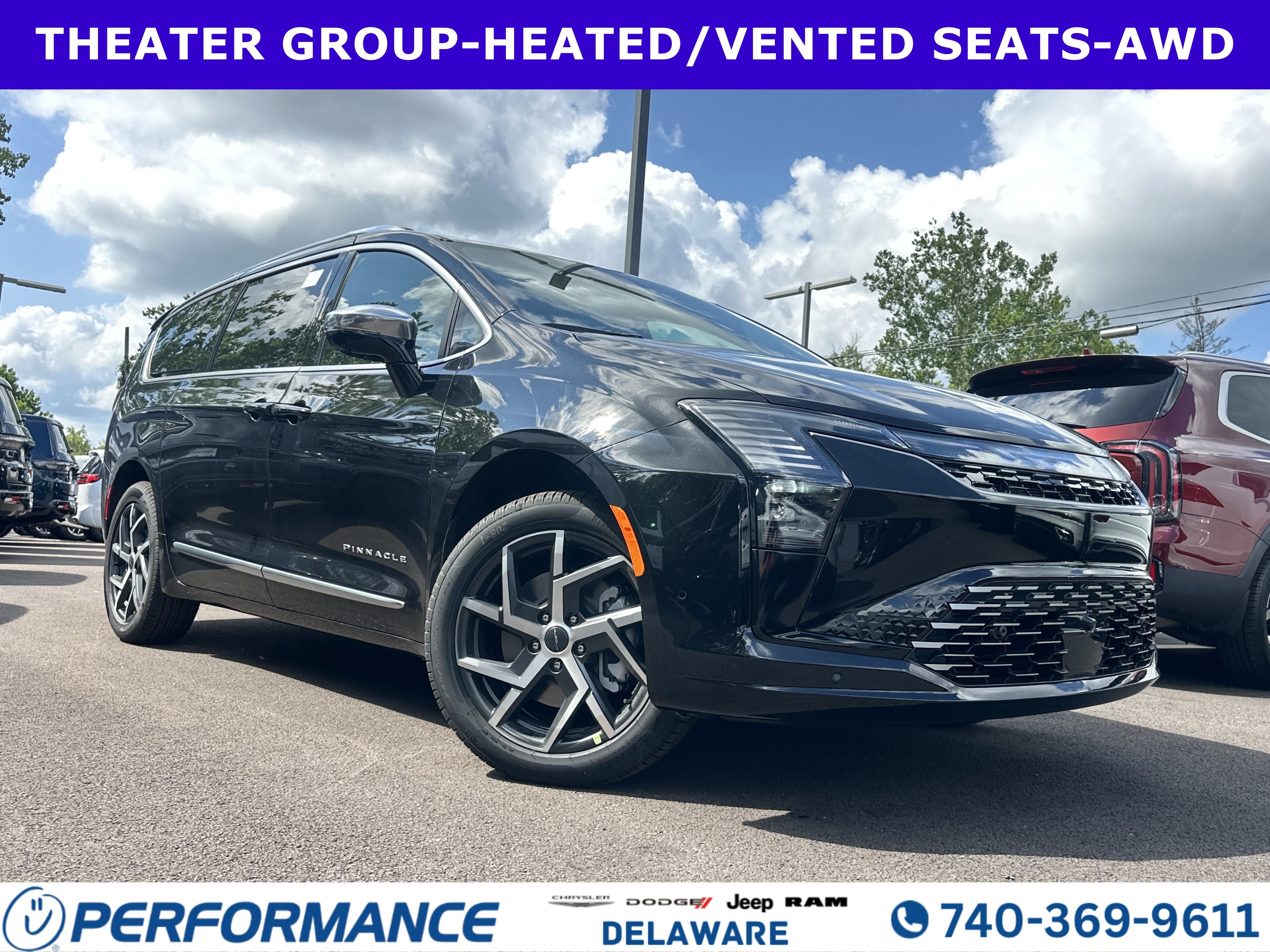 2027 Chrysler Pacifica Pinnacle in Other — front three-quarter view