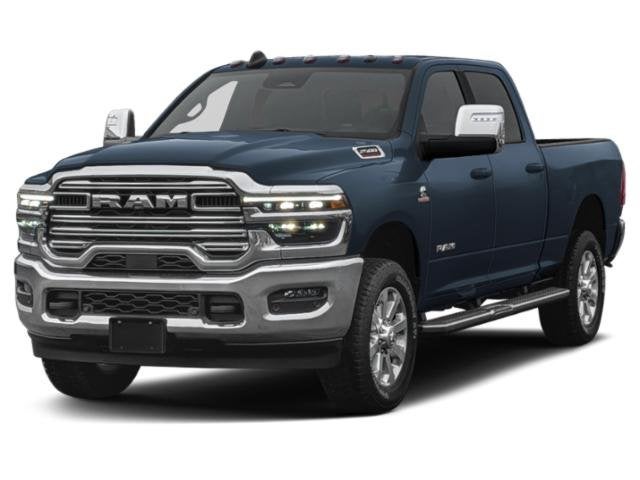 2026 RAM 2500 Laramie in Forged Blue Metallic — front three-quarter view