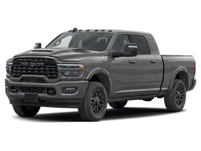 2026 RAM 3500 Limited in Ceramic Gray Clearcoat — front three-quarter view