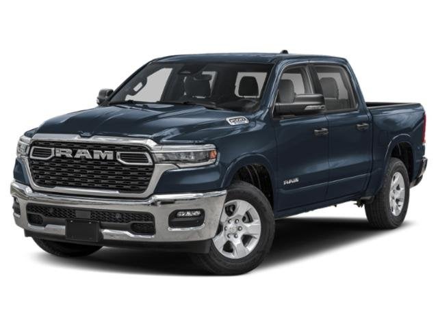 2026 RAM 1500 Big Horn in Forged Blue Metallic — front three-quarter view