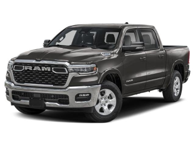2026 RAM 1500 Big Horn in Granite Crystal Metallic Clearcoat — front three-quarter view