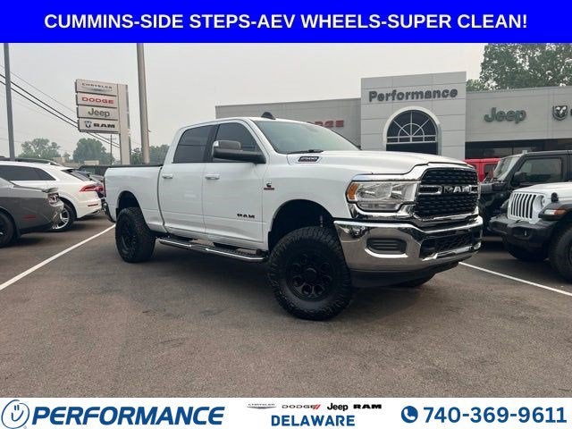 2022 RAM 2500 Big Horn in Bright White Clearcoat — front three-quarter view