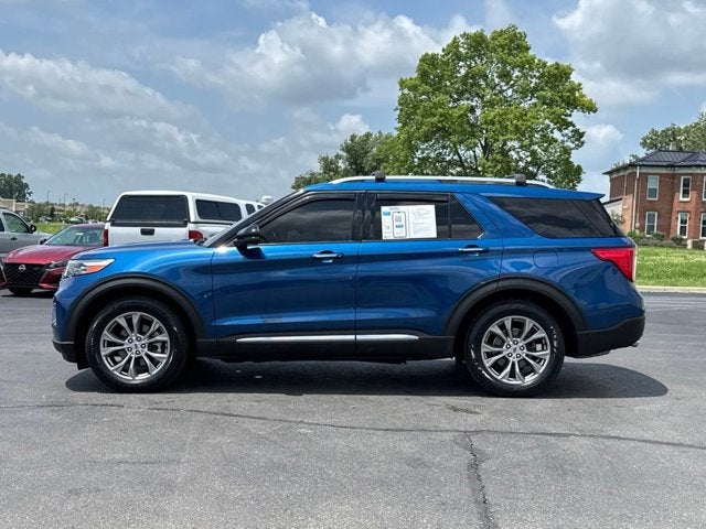 2022 Ford Explorer — interior view